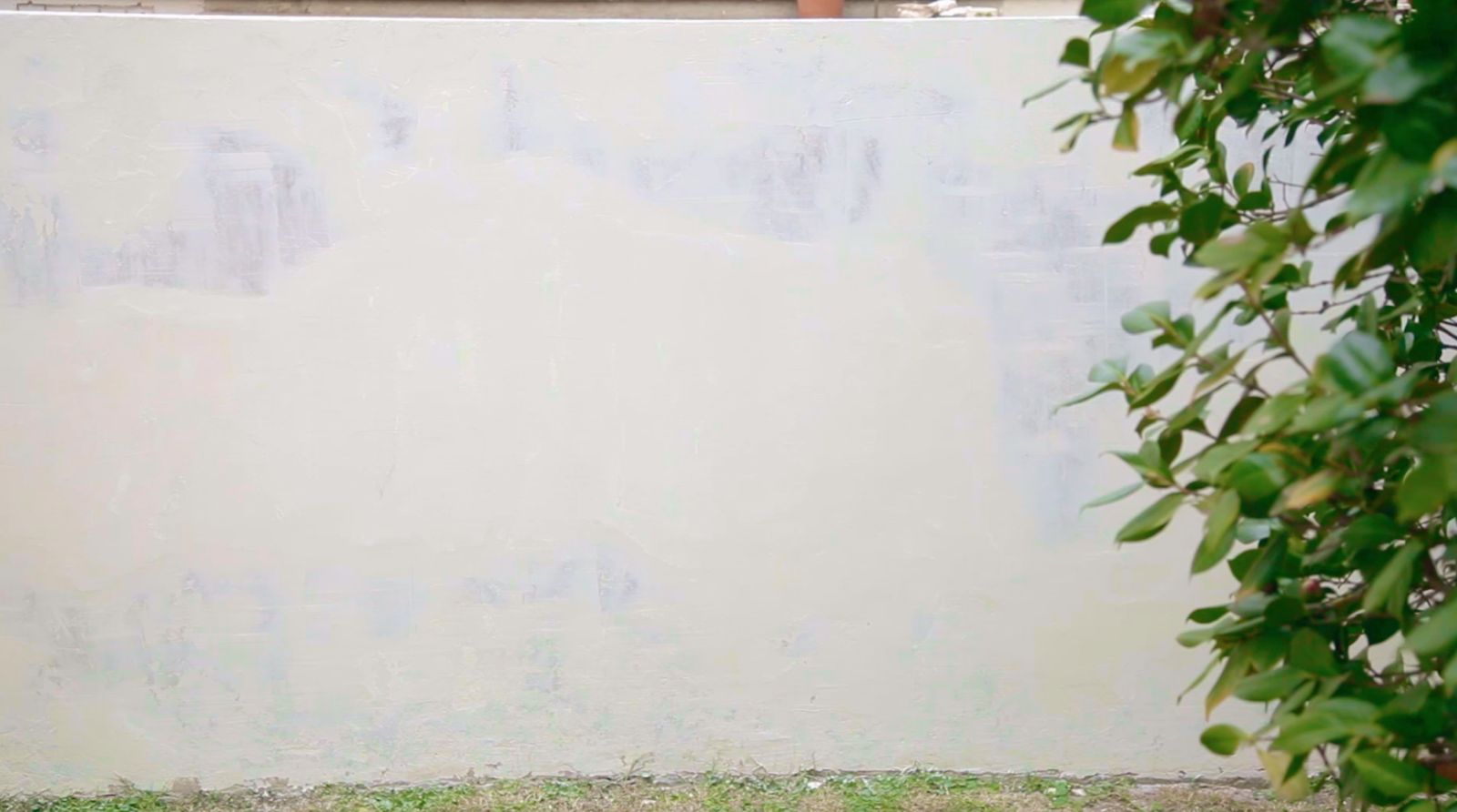 Pared exterior lijada