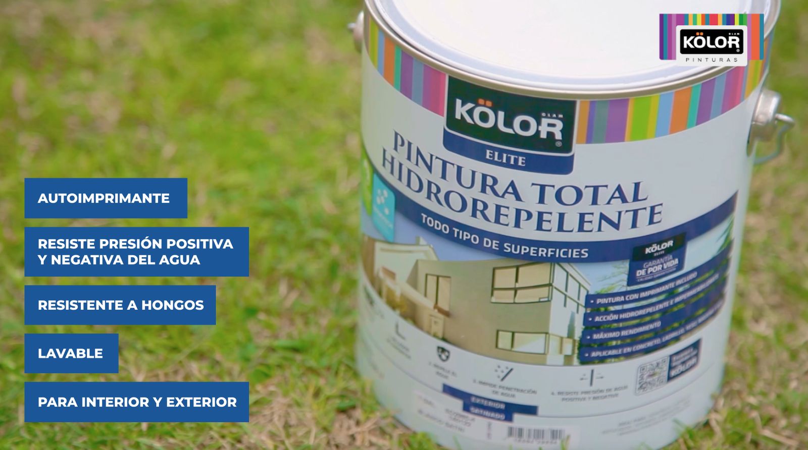 Pintura total hidrorrepelente Kolor