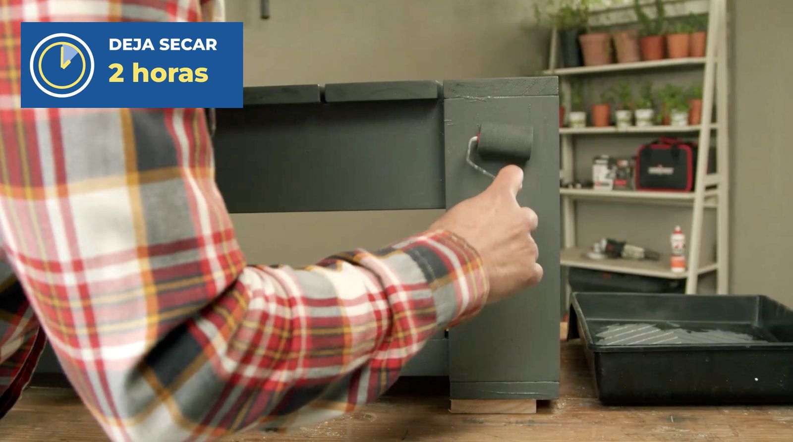 2 horas de secado