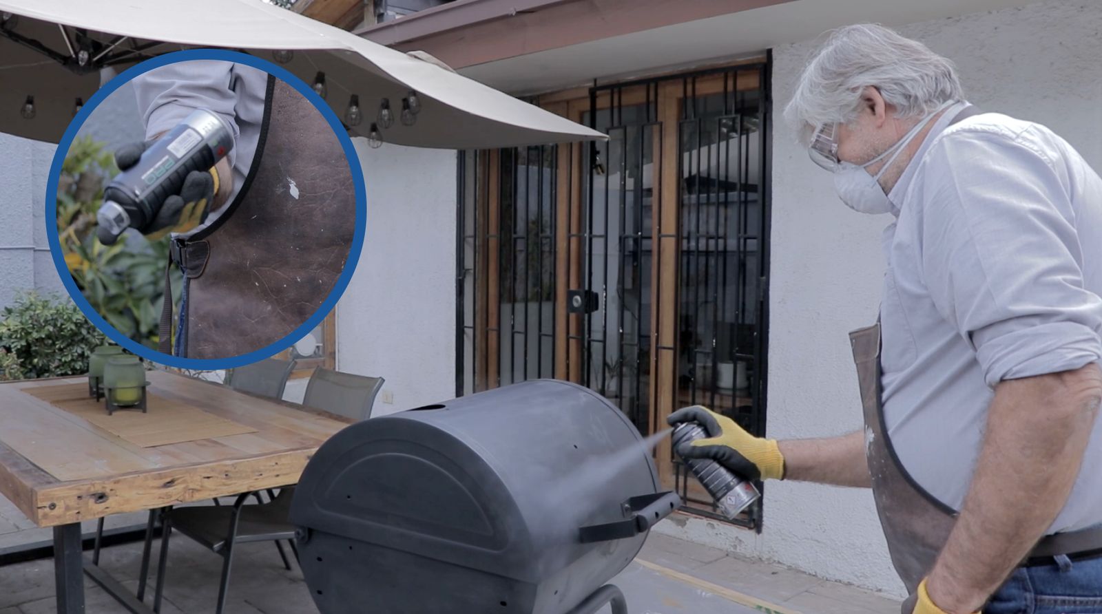 Segunda mano de spray