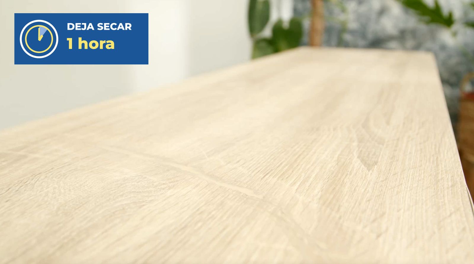 1 hora de secado para la pasta de retape