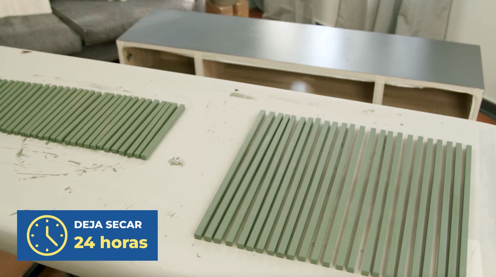 24 horas de secado para los junquillos