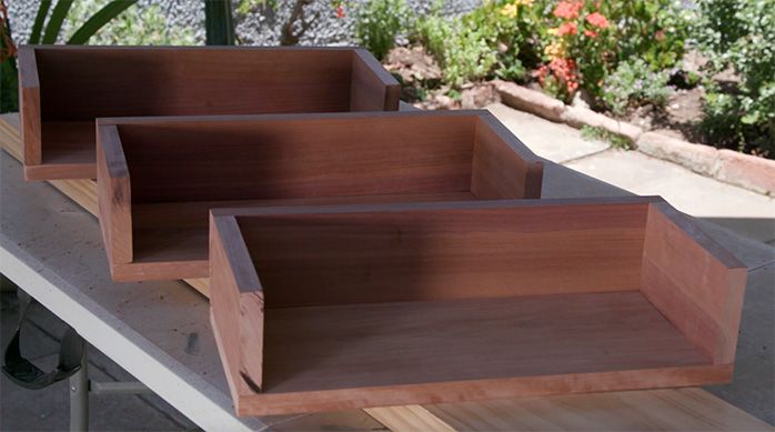 3 repisas para el organizador para baño