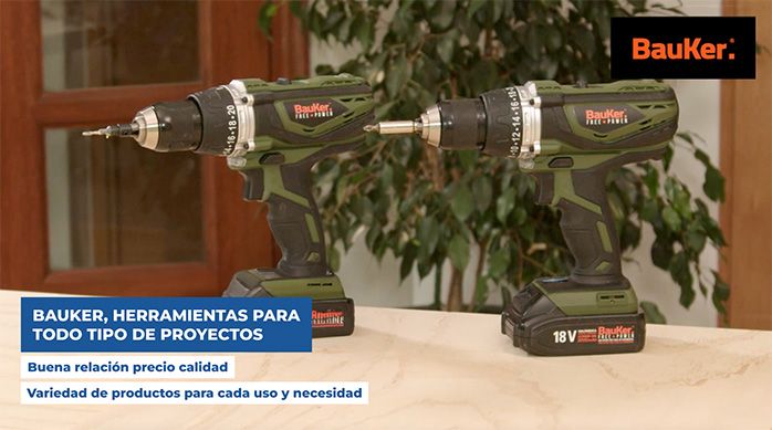 Atornillador eléctrico Bauker