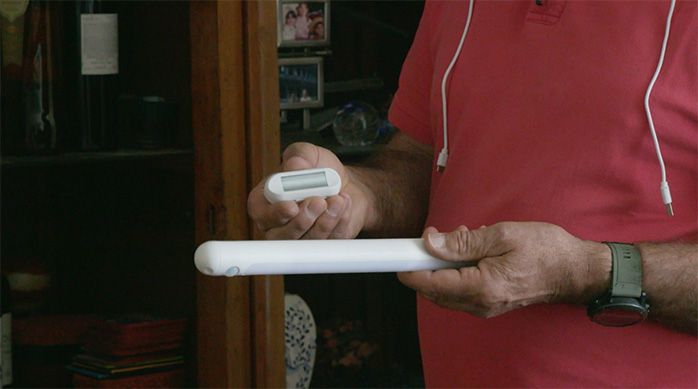 Luminaria led tubular recargable y portátil de dairu