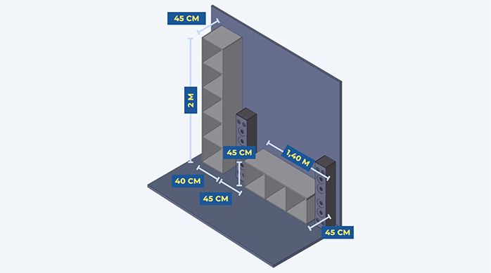 Explicación de un proyecto de estación gamer que incluye un mueble gamer vertical y uno horizontal