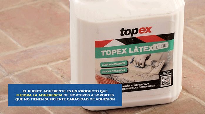 puente adherente topex latex