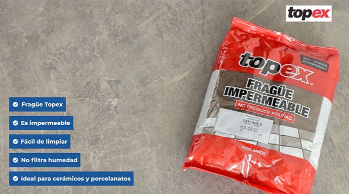 fragüe impermeable topex