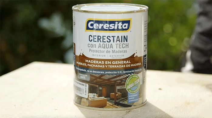 Protector de Madera Cerestain Natural 1/4 gl
