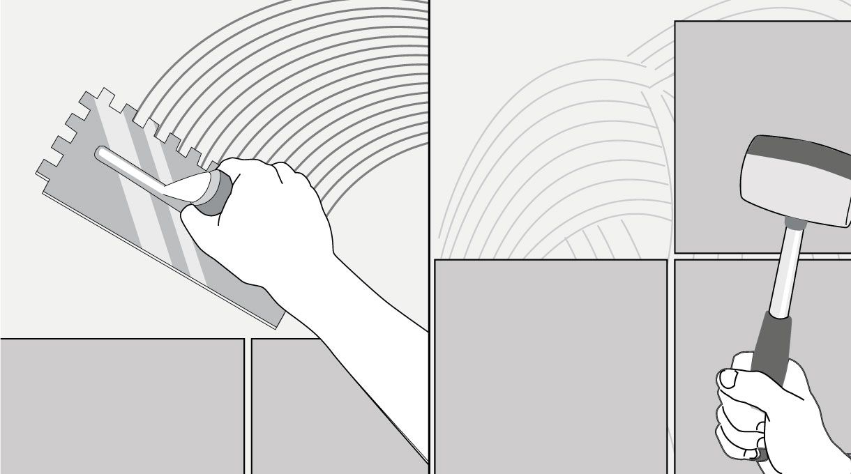 como instalar cerámica y porcelanato