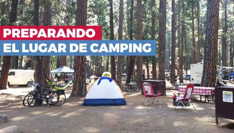 ¿Cómo preparar el lugar del camping?