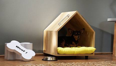 Construye un pequeño hogar para tu perro