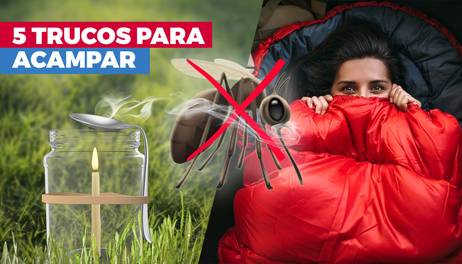 Lifehacks: 5 buenas ideas para ir de camping