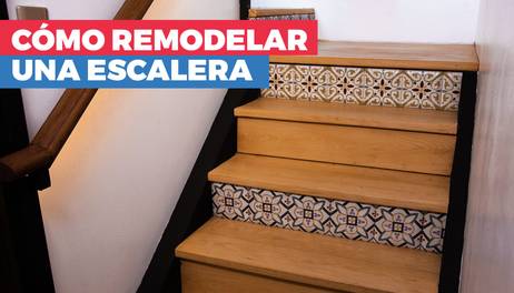 Cómo renovar una escalera
