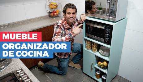 Cómo hacer un mueble organizador de cocina