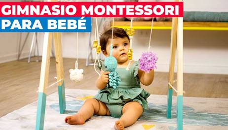 Cómo hacer un gimnasio Montessori para bebé