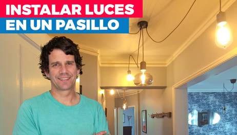 Cómo instalar luces en un pasillo