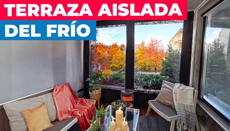 Cómo aislar una terraza del frío