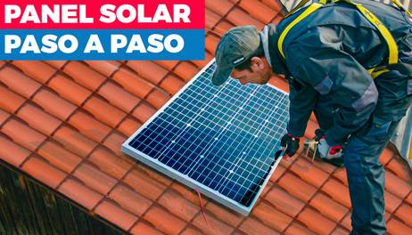 Cómo instalar un panel solar