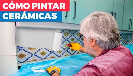 Cómo pintar cerámicas o azulejos en la cocina