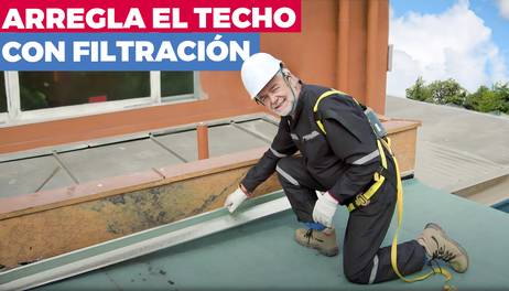 Cómo arreglar un techo con filtración