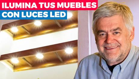 Cómo iluminar tus muebles con luces led
