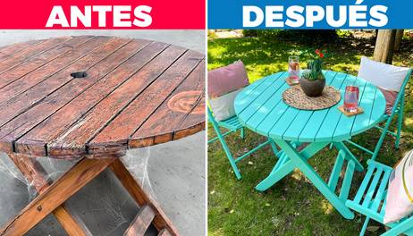Cómo restaurar los muebles de tu terraza