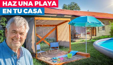 Cómo construir una playa en tu propia casa