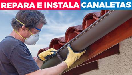 Cómo reparar e instalar canaletas
