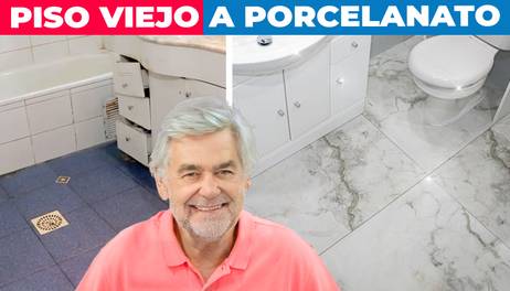 Cómo instalar porcelanato en el piso de un baño