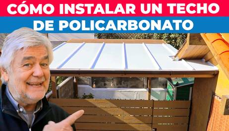 Cómo instalar un kit techo de policarbonato para pérgolas