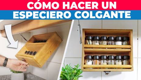 Cómo hacer un especiero colgante