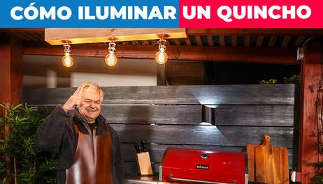 Cómo iluminar un quincho