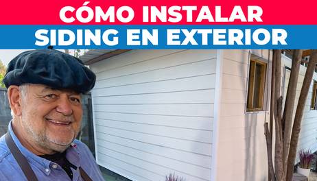 Cómo instalar siding en exterior