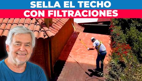 Cómo sellar un techo con filtraciones