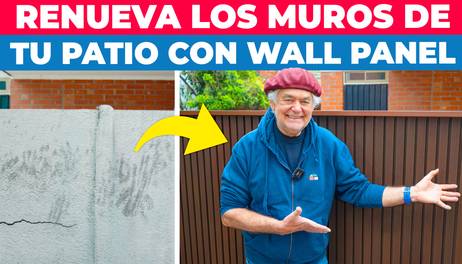 Cómo renovar muros exteriores con wall panel 3D