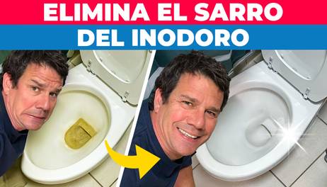 Cómo quitar el sarro de tu inodoro