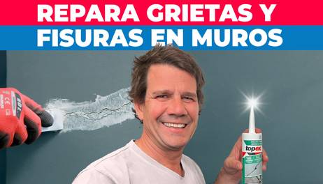 Cómo reparar grietas y fisuras en muros