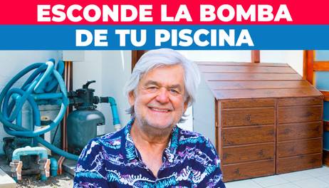 Cómo esconder la bomba de tu piscina