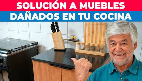 Cómo cambiar muebles de cocina dañados