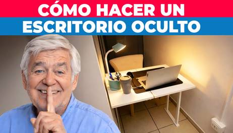 Cómo hacer un escritorio oculto en clóset