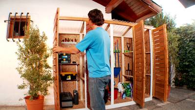 ¿Cómo hacer una bodega de exterior?