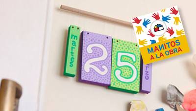 ¿Cómo hacer un calendario colgante?