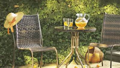 ¿Cuáles muebles son ideales para una terraza?