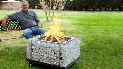 ¿Cómo hacer un fogón de piedra para terraza?