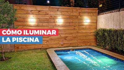 Cómo instalar luces para piscina y poner iluminación exterior