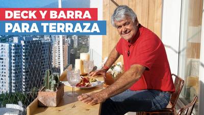 Cómo hacer un deck de muro y una barra para balcón