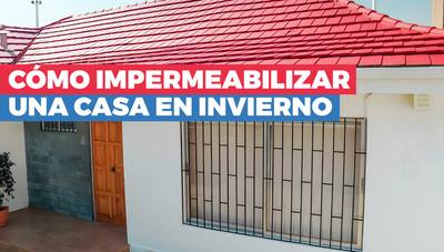 Cómo impermeabilizar una casa para el invierno
