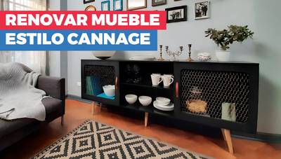 Cómo remodelar puertas de un mueble estilo cannage