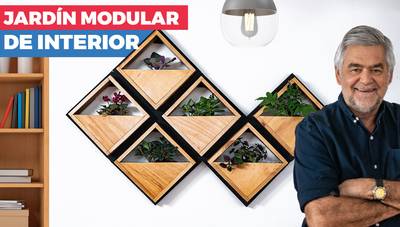 Cómo hacer un jardín modular de interior